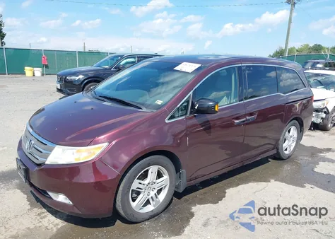 2011 Honda Odyssey Touring/Touring Elite from USA, damaged, VIN 5FNRL5H92BB086351